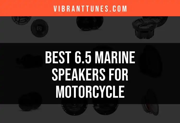 14 Best 6.5 Marine Speakers for Motorcycle Adventures