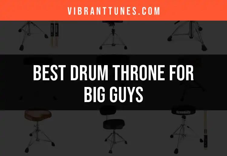 10 Best Drum Thrones for Big Guys: Ultimate Comfort Guide