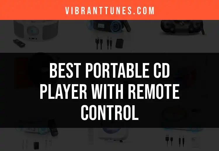 18 Portable CD Players With Remote Control: Top Picks Revealed