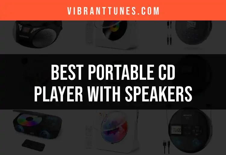 15 Best Portable CD Players With Speakers For Every Music Lover