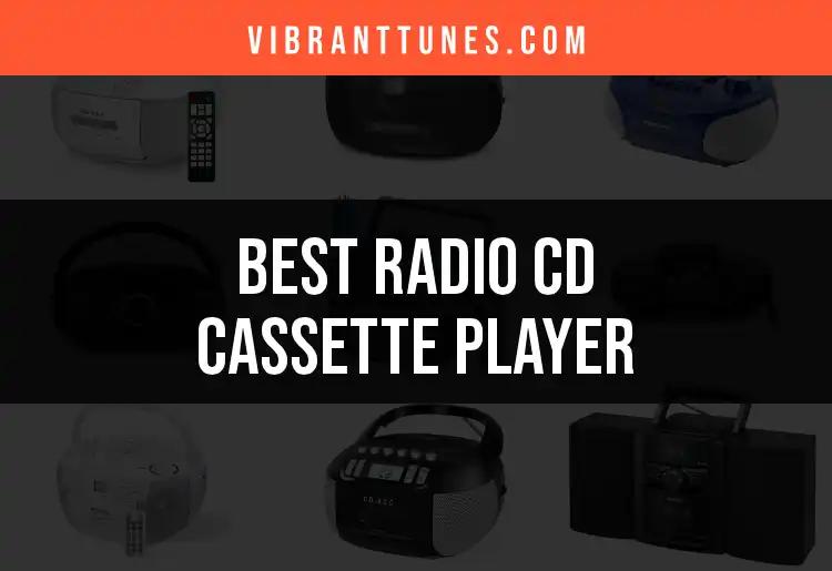 14 Must-Have Radio CD Cassette Players for Audiophiles