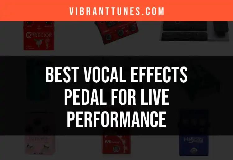 12 Best Vocal Effects Pedals for Live Performance
