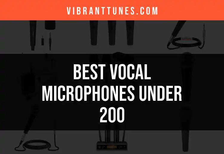 16 Best Vocal Microphones Under 200 for Every Budget