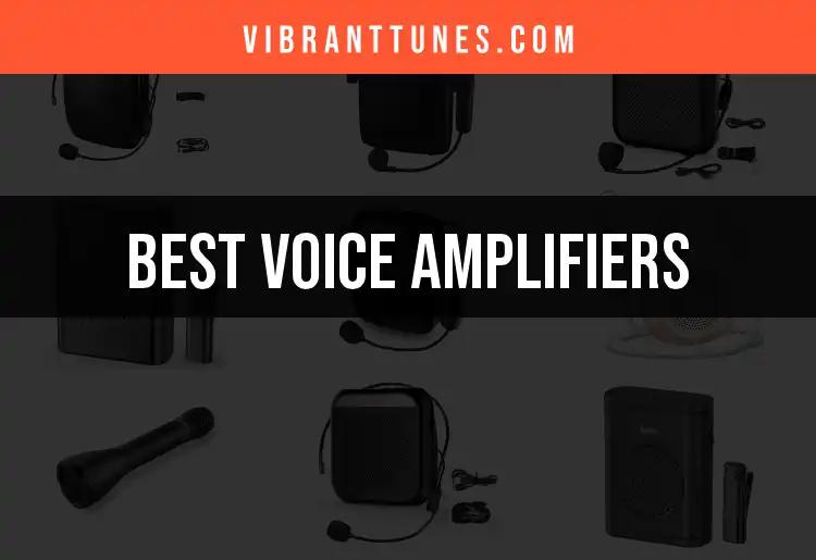 16 Voice Amplifiers You Should Consider Today
